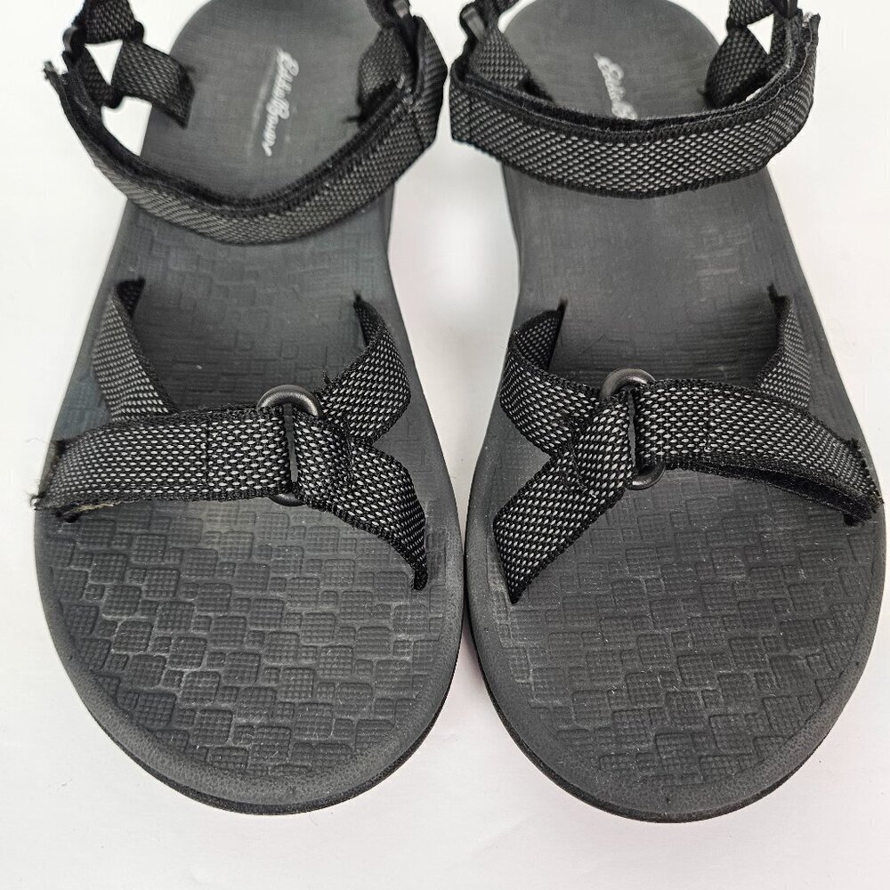 Eddie Bauer Black Strappy Water Trail Hiking Sandal 8 - Picture 6 of 13